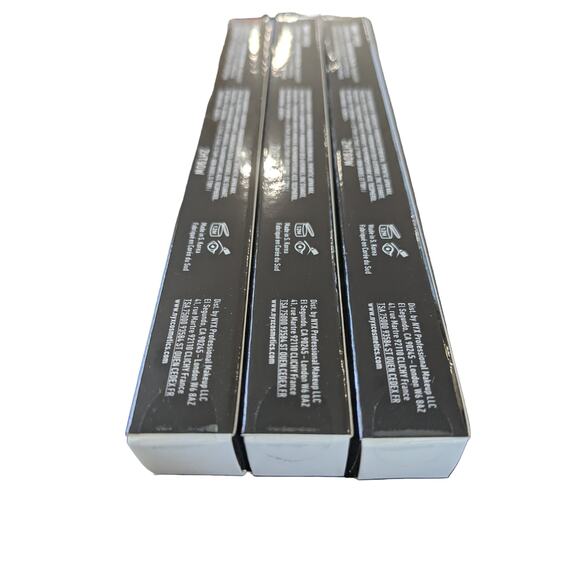 NYX 3 pack Micro Eyebrow Pencil MBP07 Espresso Brown Waterproof Smudge Resistant - Picture 6 of 7